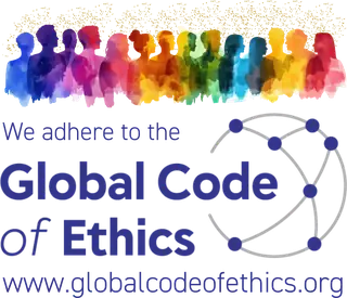 We adhere to the Global Code of Ethics